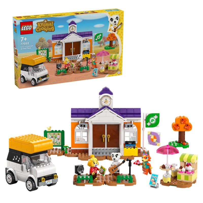 77052 lego animal crossing - Concertul lui K.K. la Plaza LEGO 77052, LEGO Animal Crossing - SOLGARDEN