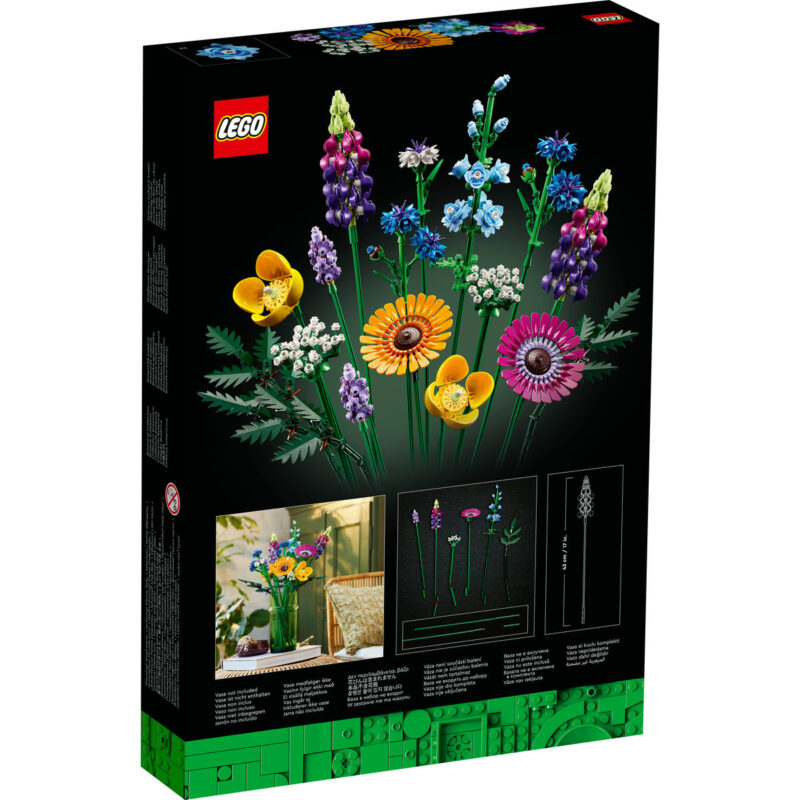 Buchet de flori de camp 10313, LEGO Icons (Creator Expert) - Image 4