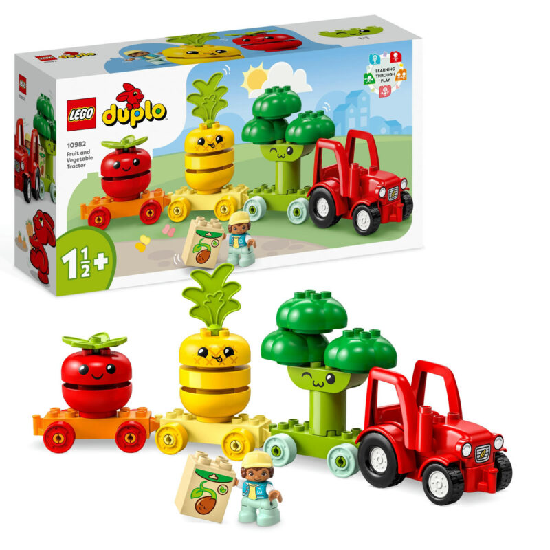 Tractor cu fructe si legume 10982, LEGO DUPLO