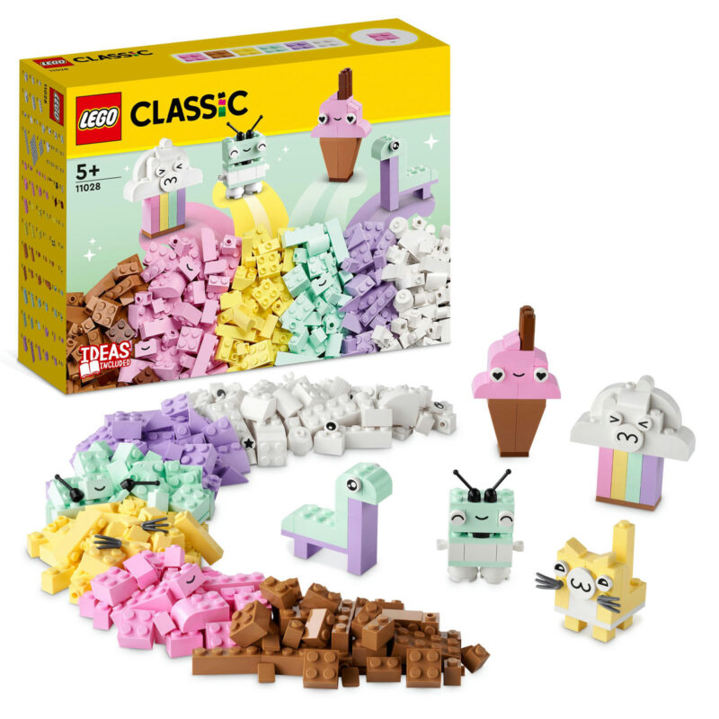 lego 11028 classic - Distractie creativa in culori pastel 11028, LEGO Classic - SOLGARDEN