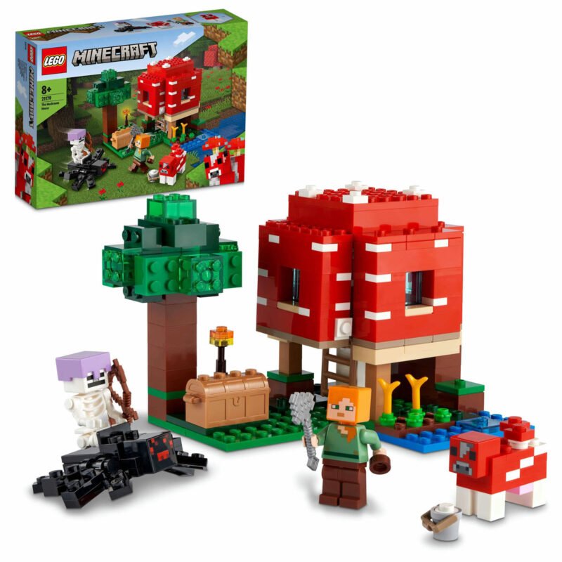 lego 21179 minecraft - Casa ciuperca 21179, LEGO Minecraft - SOLGARDEN