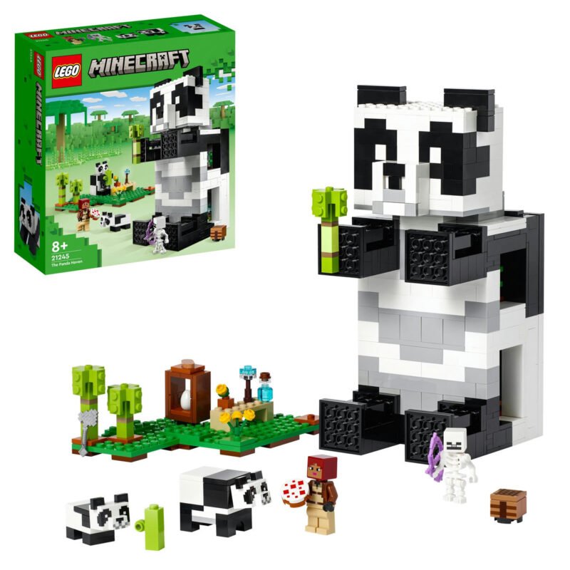 lego 21245 minecraft - Adapostul ursilor panda 21245, LEGO Minecraft - SOLGARDEN