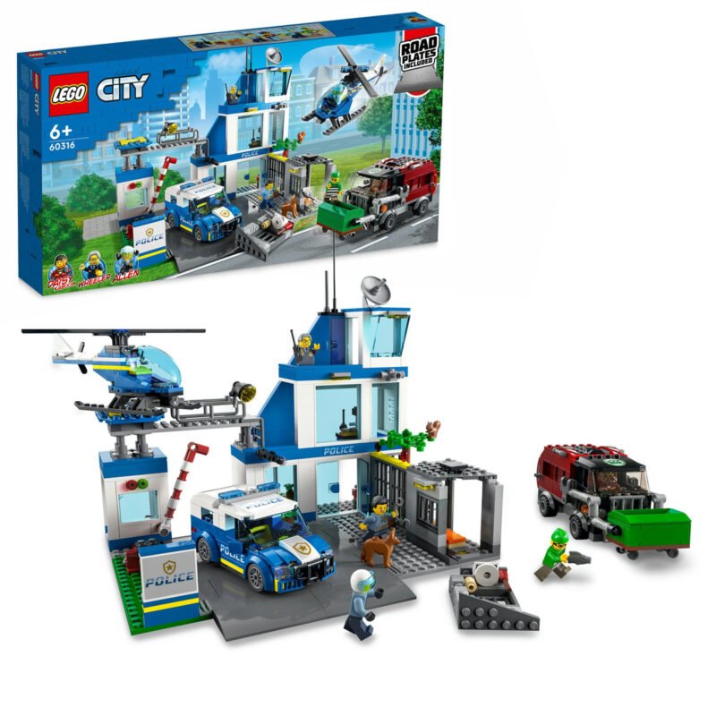 lego 60316 city - Sectia de politie 60316, LEGO City - SOLGARDEN