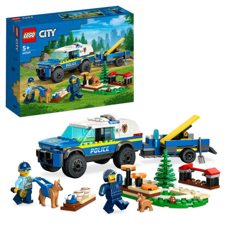 lego 60369 city - Antrenament canin al politiei 60369, LEGO City - SOLGARDEN