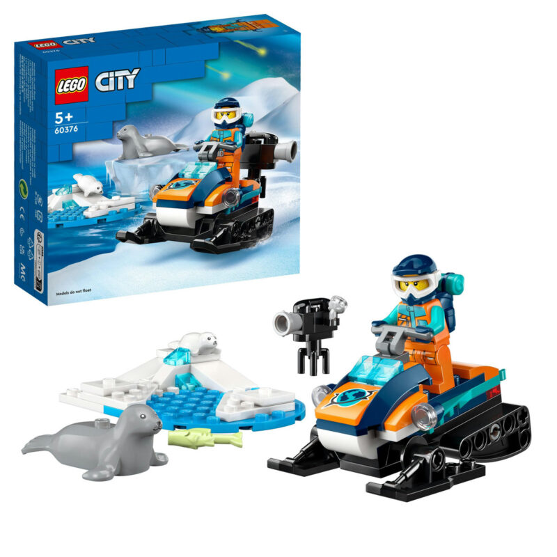 Snowmobil pentru explorari arctice 60376, LEGO City