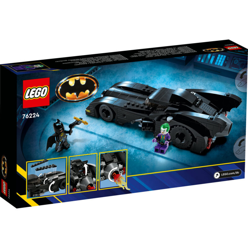 Batmobile: Batman pe urmele lui Joker 76224, LEGO DC Super Heroes