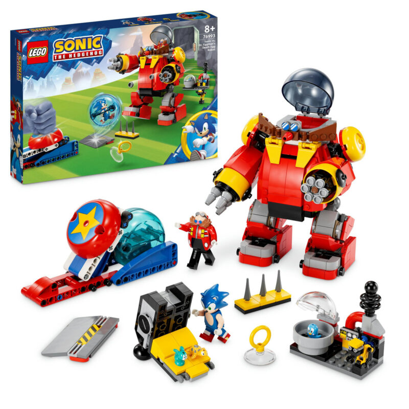 Sonic vs. Robotul Death Egg al Dr. Eggman 76993, LEGO Sonic the Hedgehog